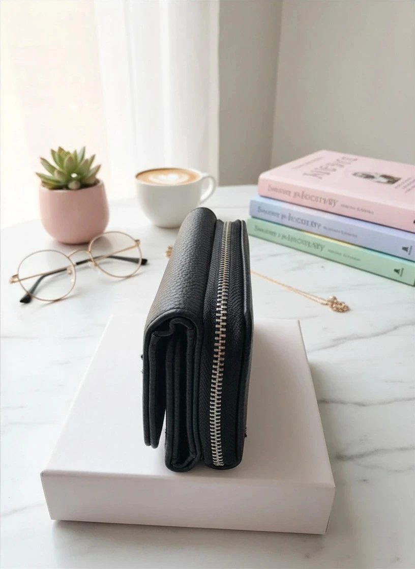Black small wallet – photo 2